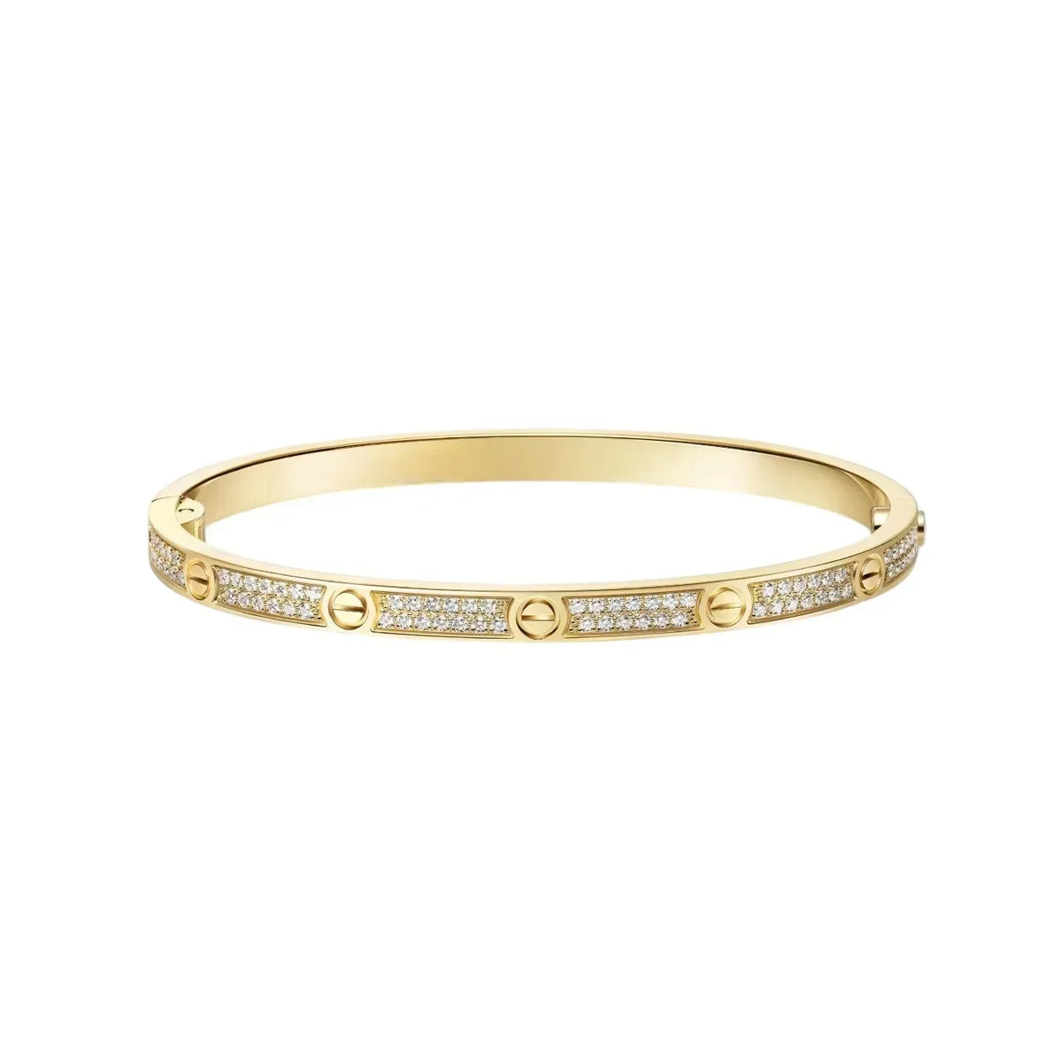 [GALE] JUSTE Diamond & LOVE Diamond Bracelet Stack Set