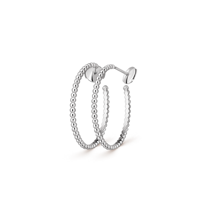 [GALE] SMOOTH BEAD STUD EARRINGS