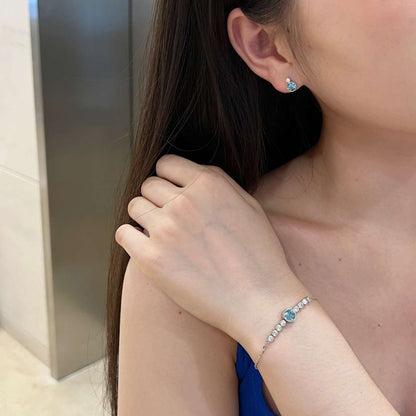 [NOVO]ラグジュアリーなハートオブザオーシャンブレスレット