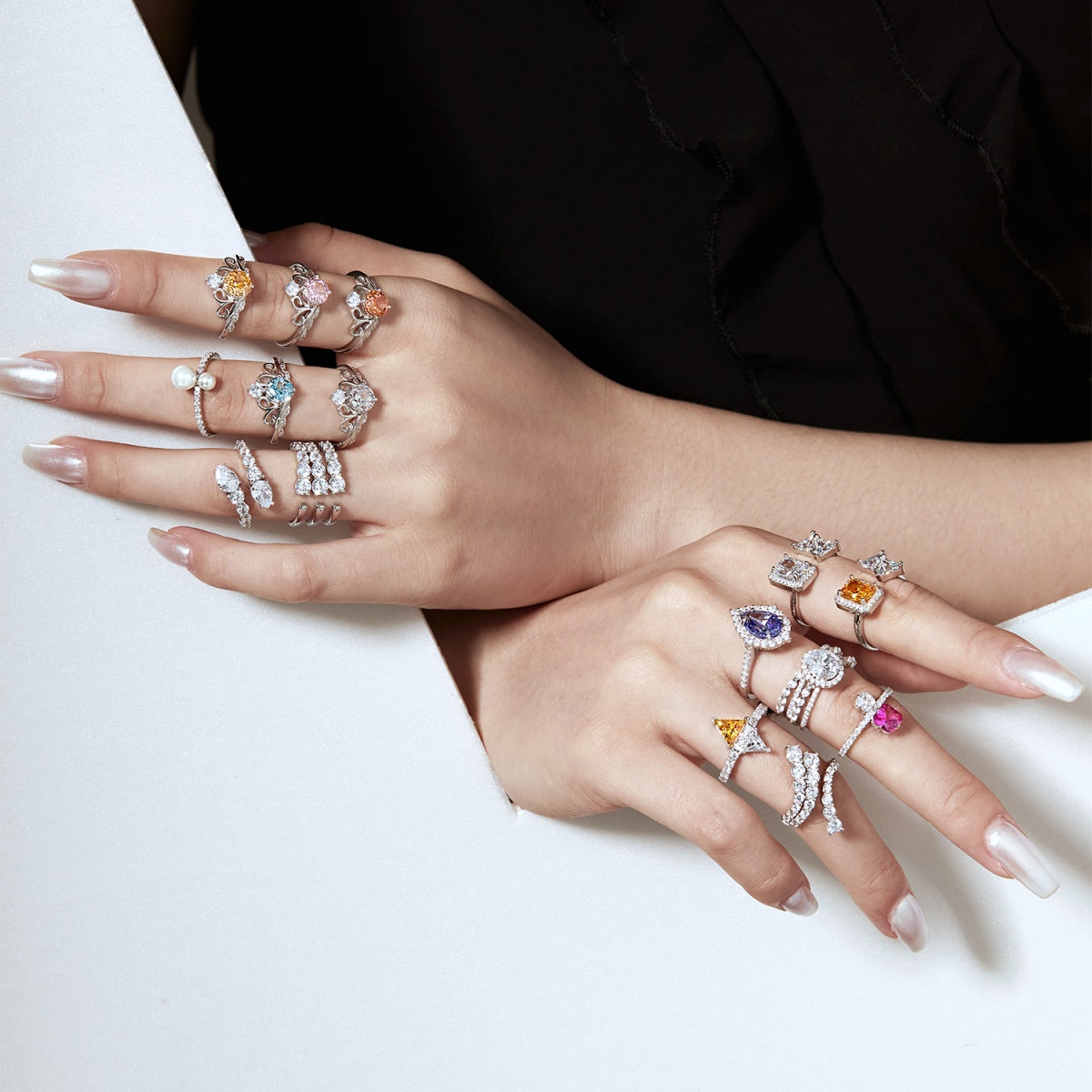 [NOVO]ユニークな鮮やかなスネークシェイプのデイリーリング