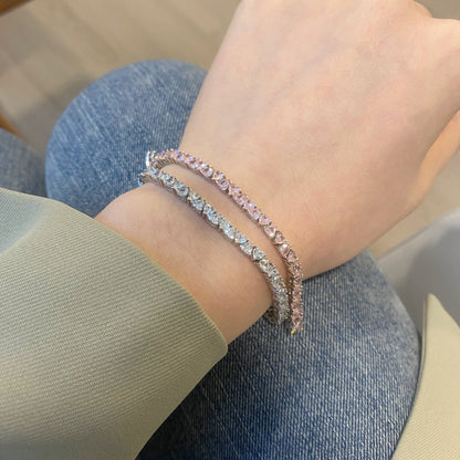 [NOVO] Funkelndes romantisches Armband in Herzform für Verliebte
