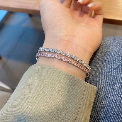 [NOVO] Funkelndes romantisches Armband in Herzform für Verliebte