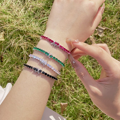 [NOVO] Strahlendes, farbenfrohes, rundes Party-Armband