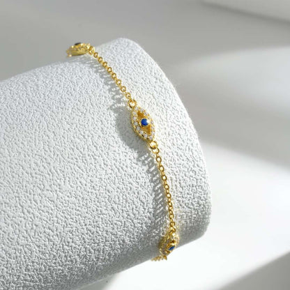 [NOVO]イーブルアイシェイプペンダントネックレス