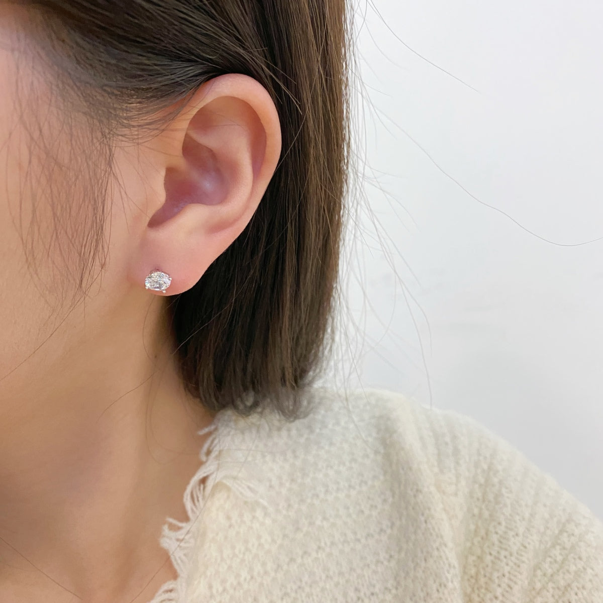 [GALE]Unique Round Shape Earrings