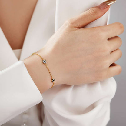 [NOVO]繊細なラウンドシェイプペンダントネックレス