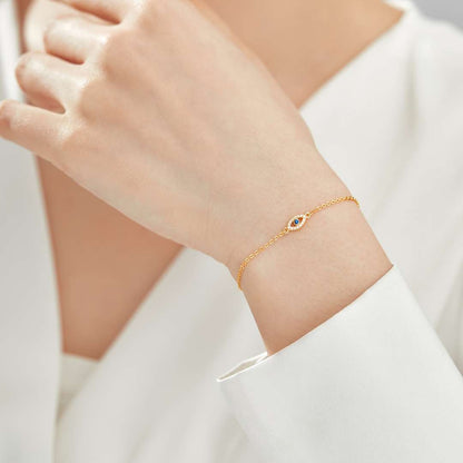 [NOVO]イーブルアイシェイプネックレス