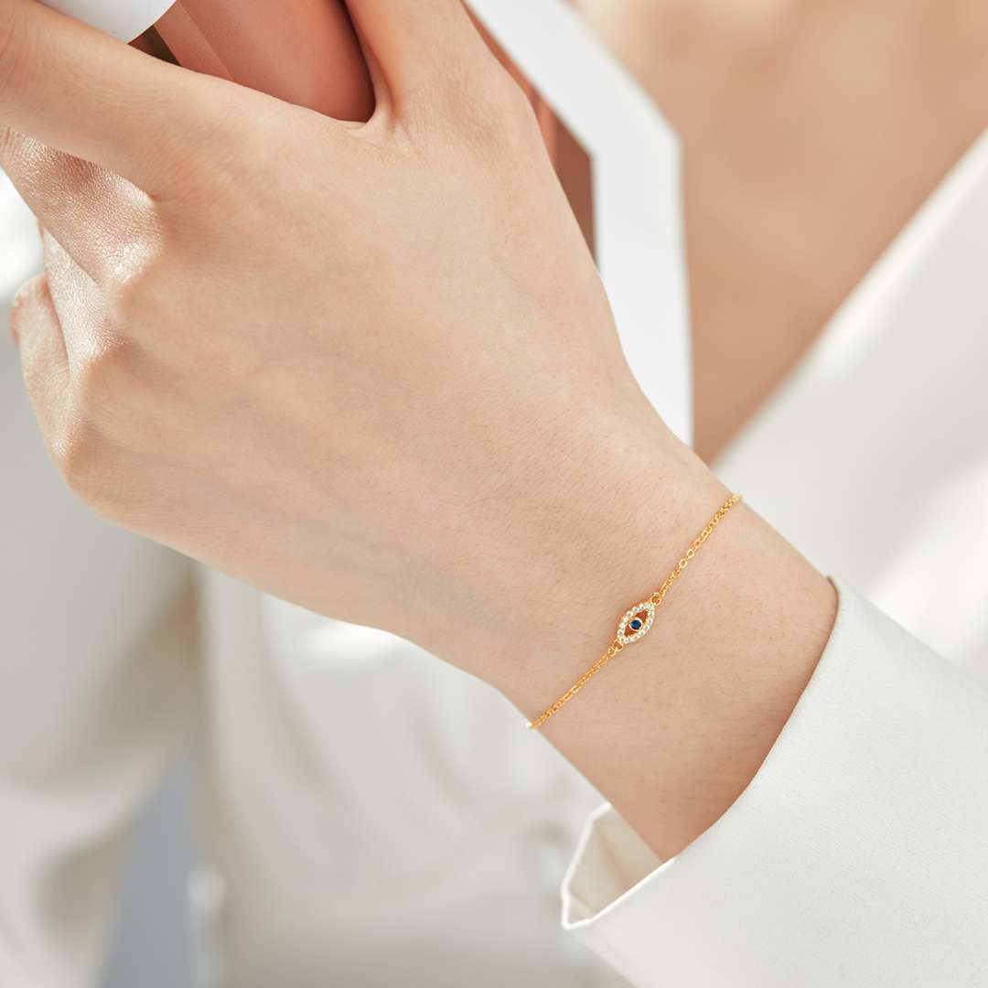 [NOVO]イーブルアイシェイプネックレス