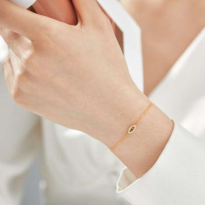 [NOVO]イーブルアイシェイプネックレス