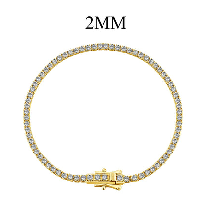 [GALE]Radiant Colorful Round Cut Party Bracelet