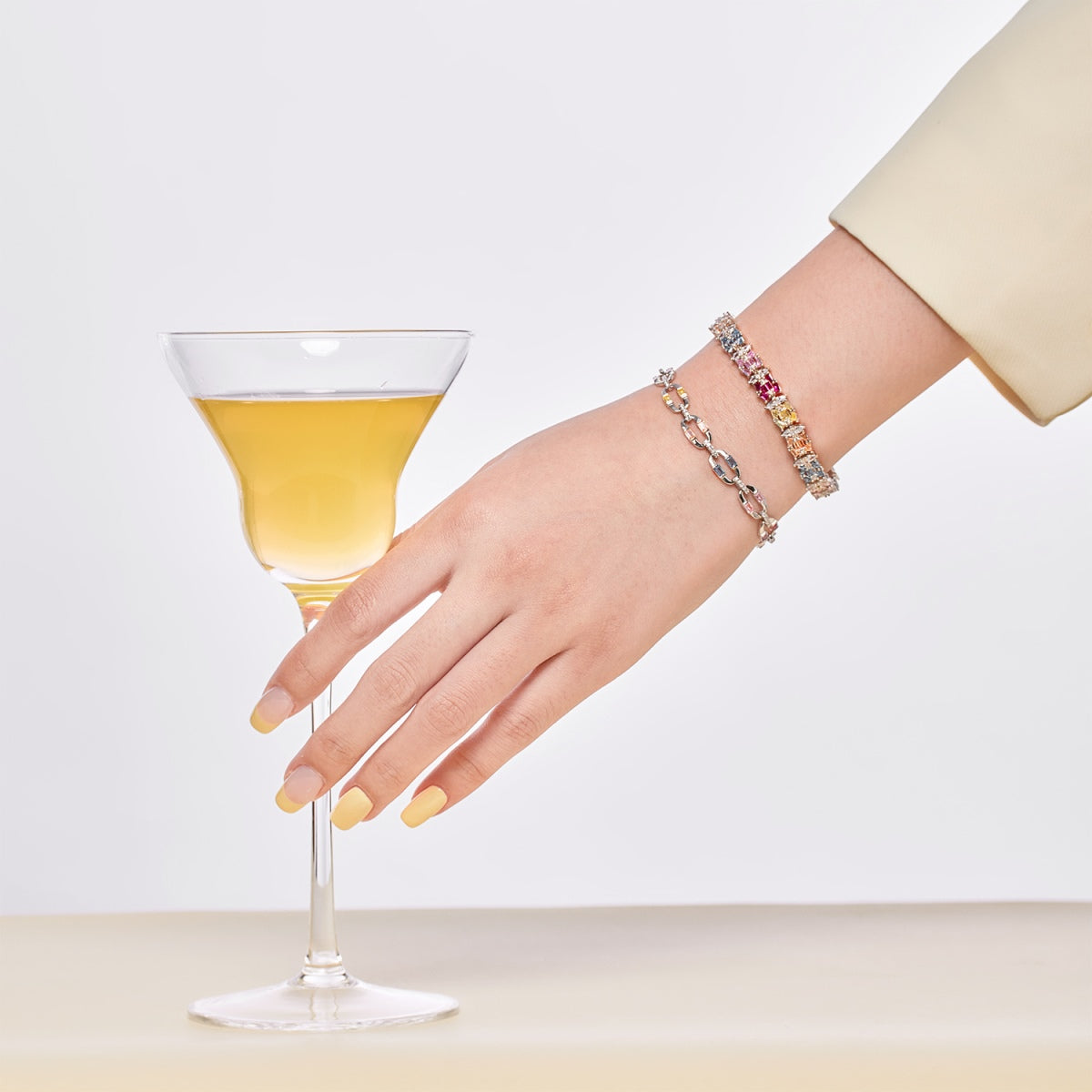 [NOVO] Funkelndes, farbenfrohes Alltagsarmband