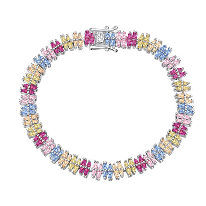 [GALE]Sparkling Exquisite Multi Cut Party Bracelet