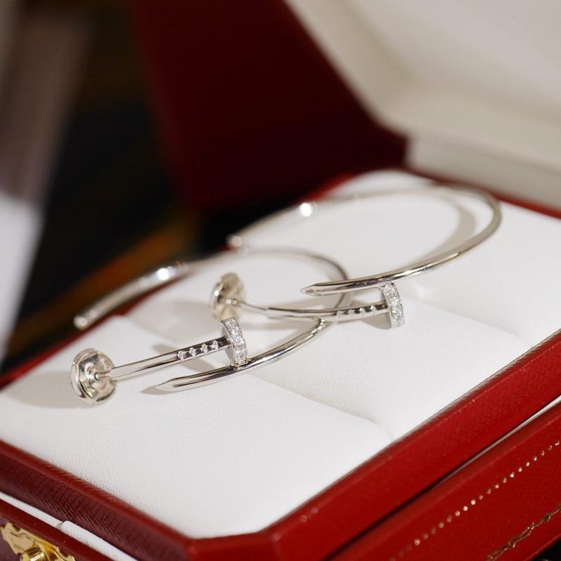 [NOVO]JUSTE OHRRINGE MIT DIAMANTEN, 1,8 MM 