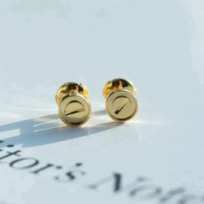 [GALE]LOVE EARRINGS GOLD 10MM