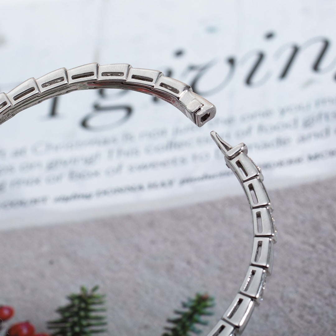 [GALE]SERPENTI BRACELET SILVER DIAMOND