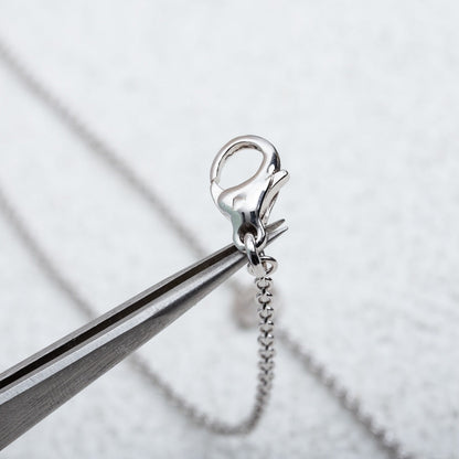 [GALE]PARENTESI NECKLACE SILVER