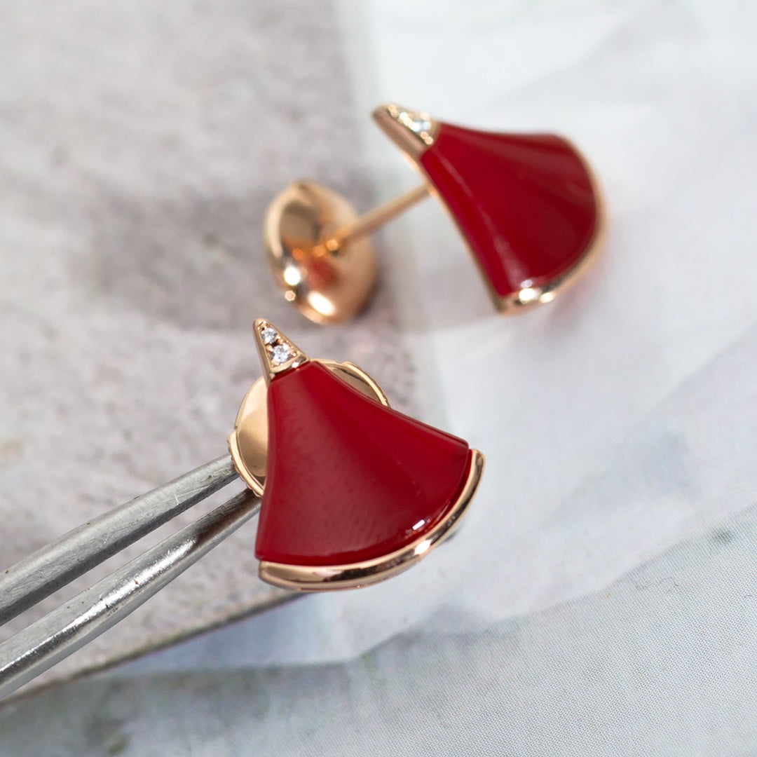 [GALE]DIVAS DREAM EARRINGS PINK GOLD