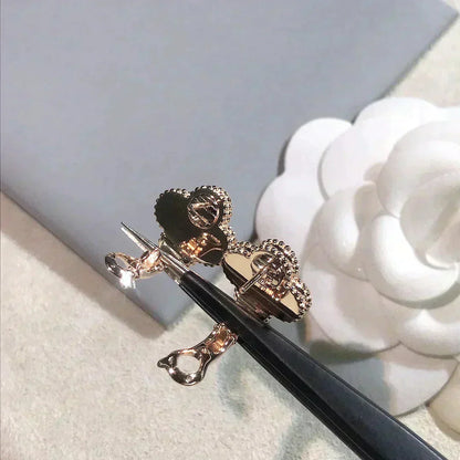 [NOVO]CLOVER MEDIUM 1 MOTIFS PINK POP DIAMOND OHREN