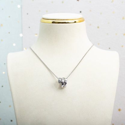 [GALE]SERPENTI SILVER NECKLACE DIAMOND