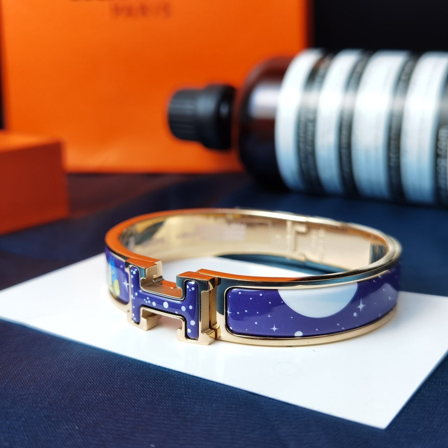 [GALE]H STAR AND MOON BRACELET 12MM