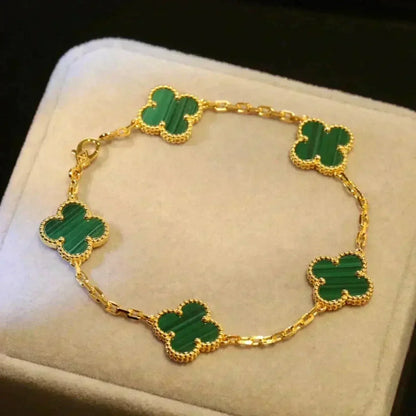 [GALE]Clover 5 Motifs  Duo Bracelet Stack Set