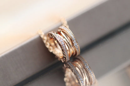 [GALE]ZERO 1 PINK GOLD NECKLACE