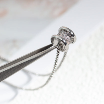 [GALE]ZERO 1 SILVER DIAMOND NECKLACE