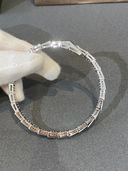 [GALE]SERPENTI BRACELET DIAMONDS SILVER