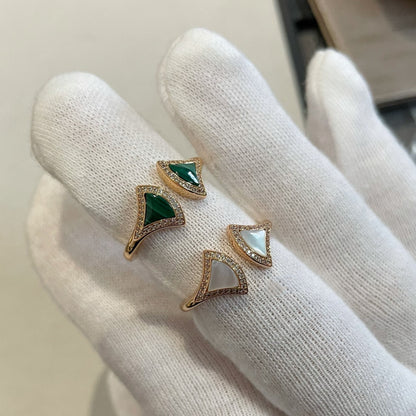 [GALE]DREAM MOP DIAMOND OPEN RING