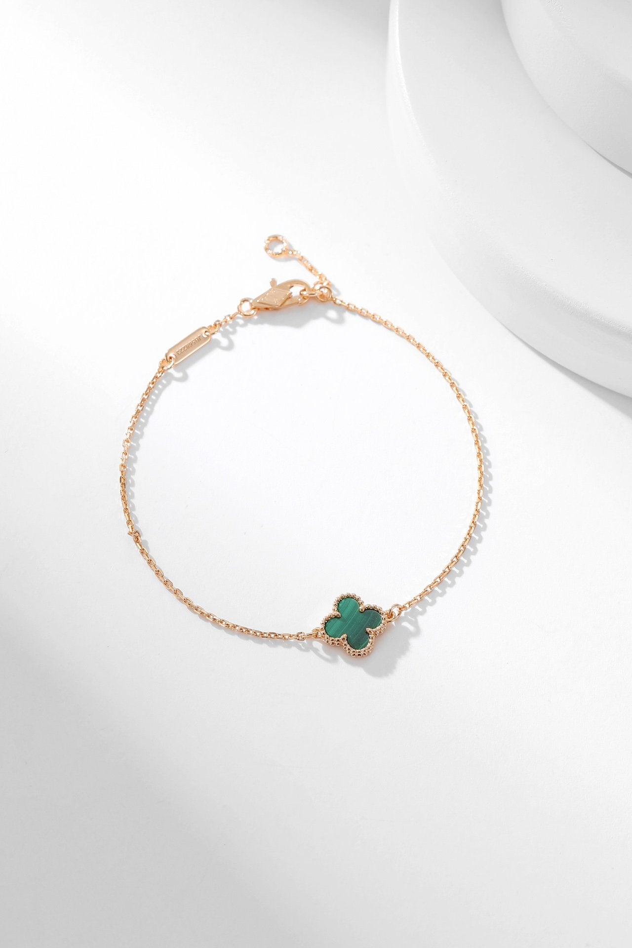 [GALE]CLOVER BRACELET MALACHITE 1 MOTIF