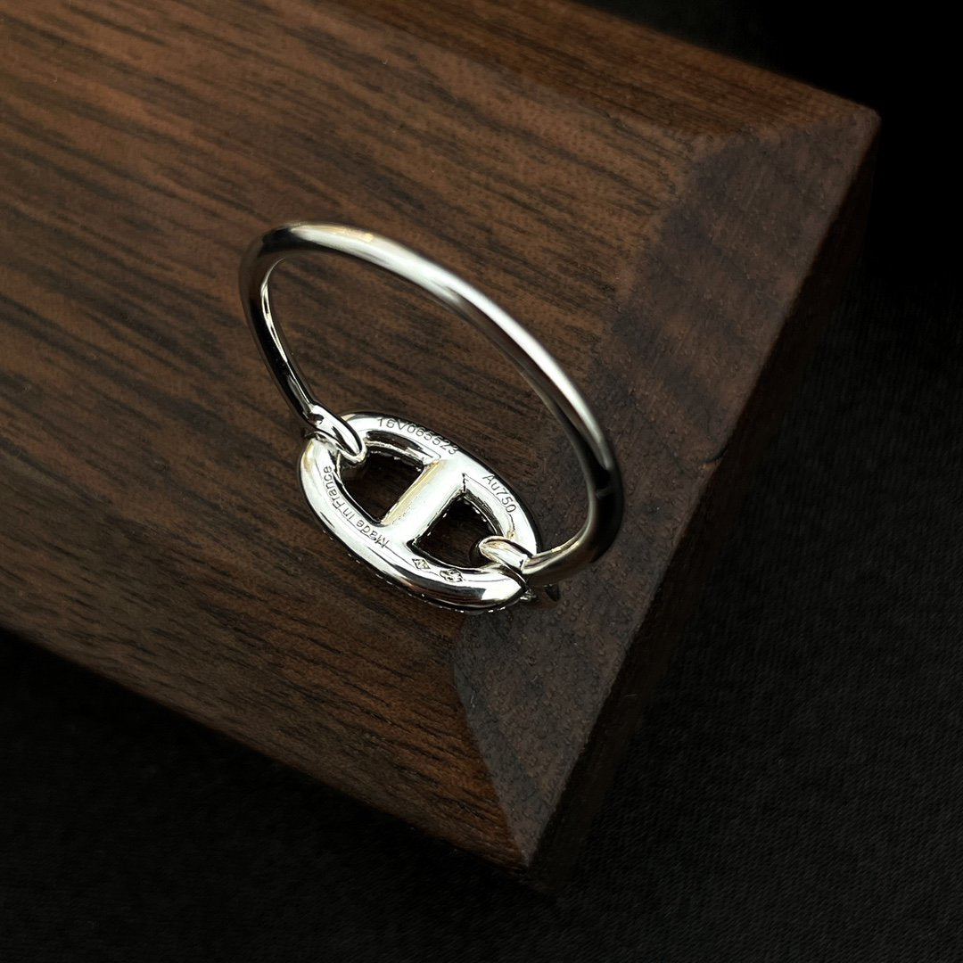 [NOVO]RONDE KLEINER SILBER-DIAMANTRING