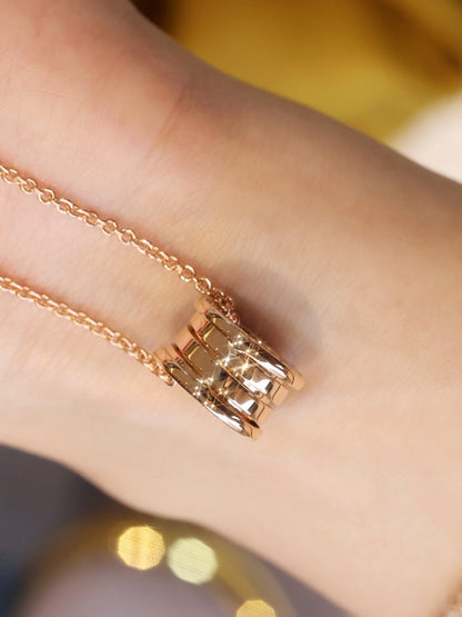 [GALE]ZERO 1 PINK GOLD NECKLACE