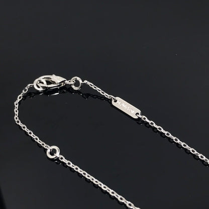 [GALE]CLOVER PIETERSITE SILVER LONG NECKLACE