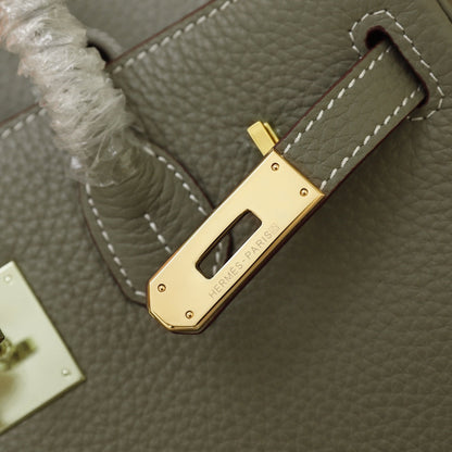 HM BIRKIN BAG 35 OLIVE TOGO GOLD HARDWARE
