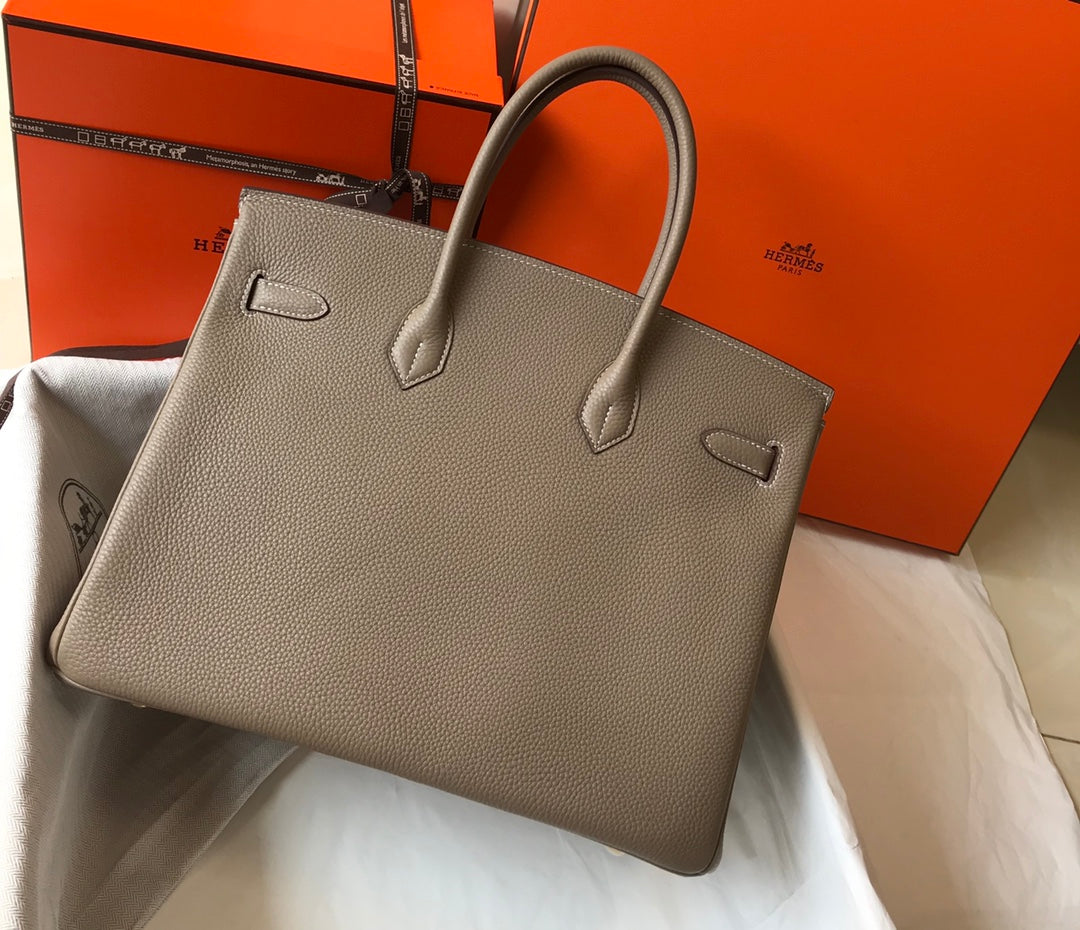 HM BIRKIN 35CM BROWN TOGO LEATHER GOLD HARDWARE