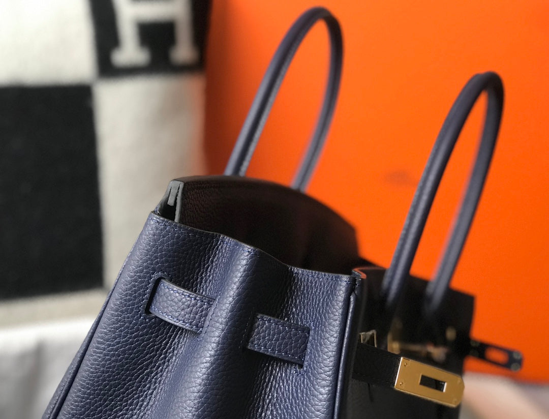 HM BIRKIN 35CM NAVY TOGO LEATHER GOLD HARDWARE