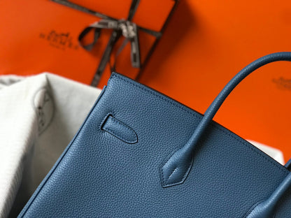 HM BIRKIN 35CM DARK BLUE TOGO LEATHER GOLD HARDWARE