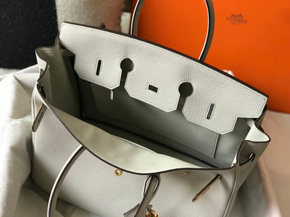 HM BIRKIN 35CM BAG CREAM TOGO GOLD HARDWARE