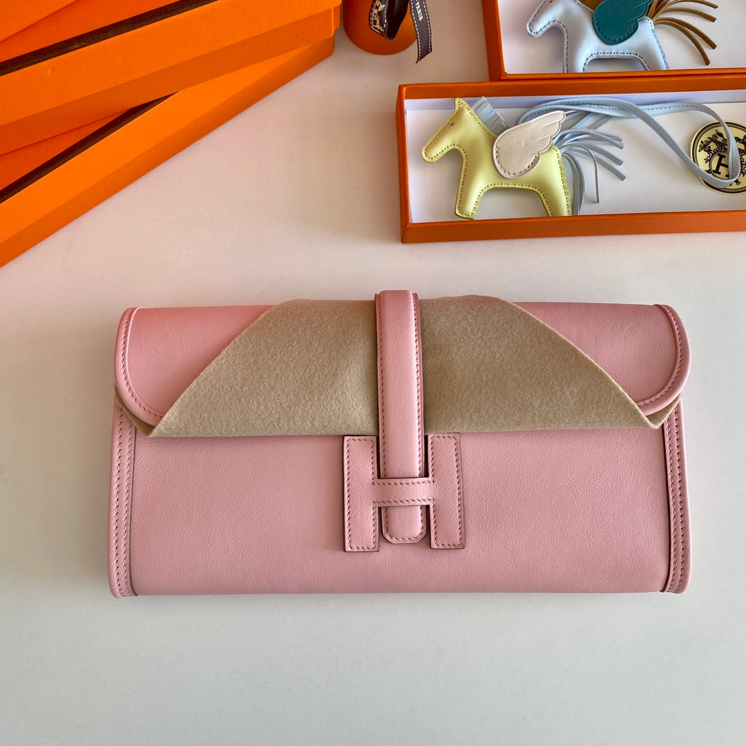 HM Jige 29 Light Pink Swift Calfskin 229028