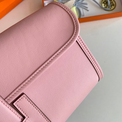 HM Jige 29 Light Pink Swift Calfskin 229028