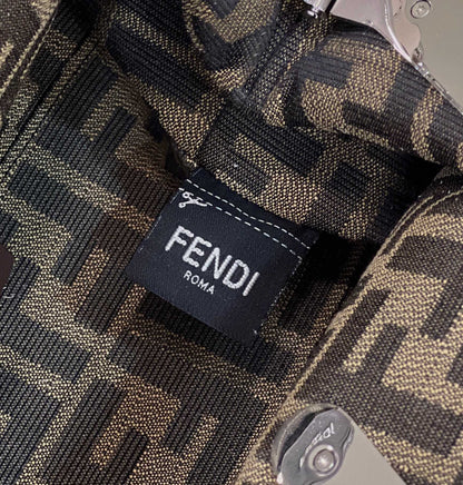 FENDI FIRST SMALL 26 IN COLORFUL SUEDE AND CALFSKIN WITH SILVER HARDWARE