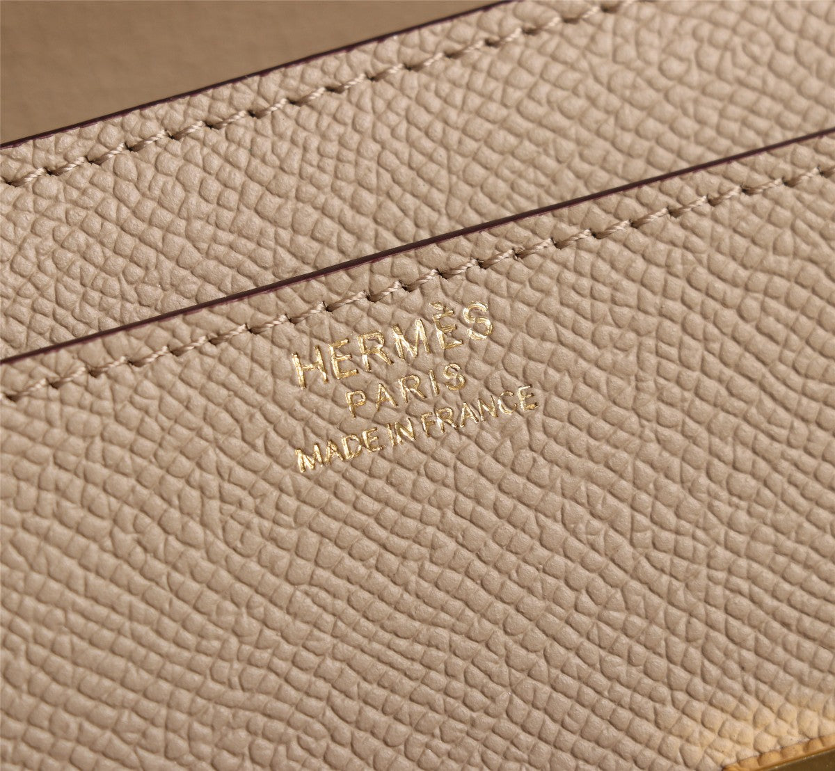 HM CONSTANCE BAGS DAKANG 20.5 BEIGE EPSOM
