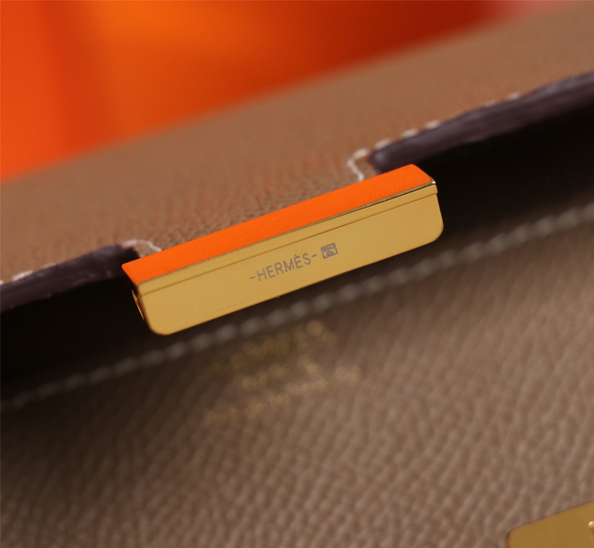 HM CONSTANCE BAGS DAKANG 20.5 CARAMEL EPSOM