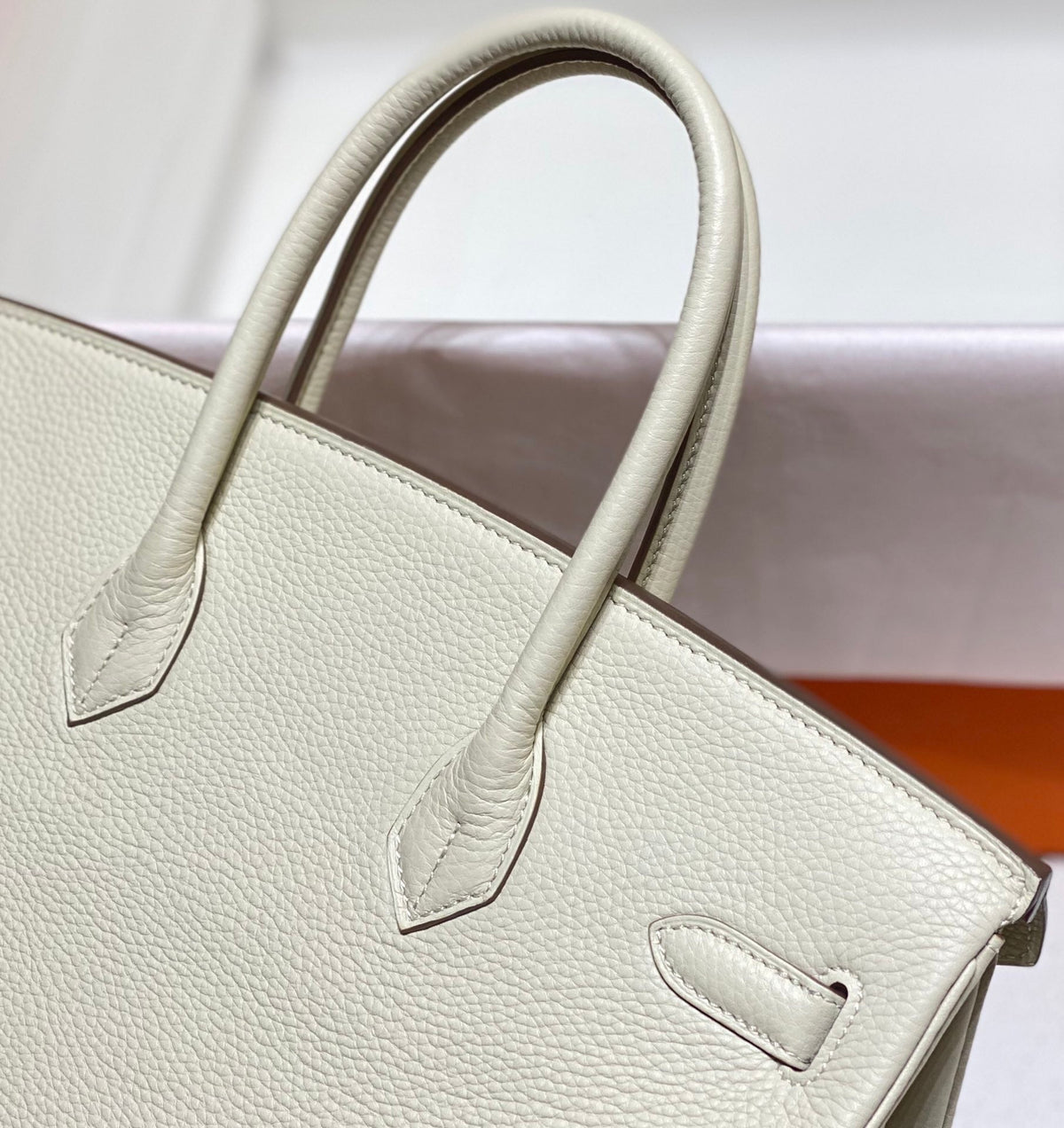 HM BIRKIN 35CM BAG WHITE TOGO GOLD HARDWARE