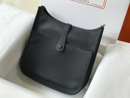 Evelyne 29cm Black Togo Ghw