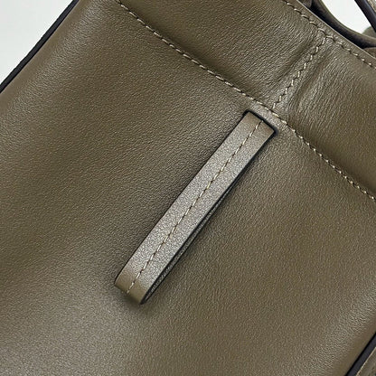 ORIGAMI MINI 19 IN ARMY GREEN LAMBSKIN AND SUEDE