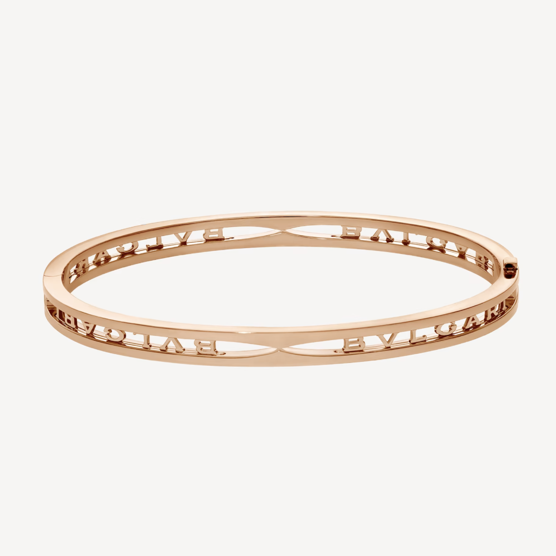 [GALE]ZERO 1 SPIRAL LOGO PINK GOLD BRACELET