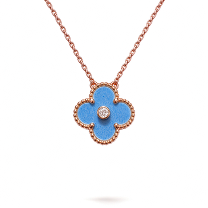 [GALE] 2026 CLOVER 15MM CHRISTMAS LIMITED EDITION SINGLE FLOWER NECKLACE