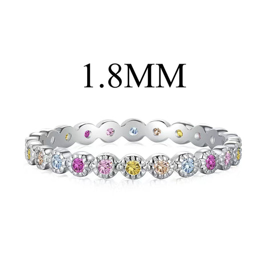 [NEU] Einzigartiger, funkelnder, runder Ring für jeden Tag