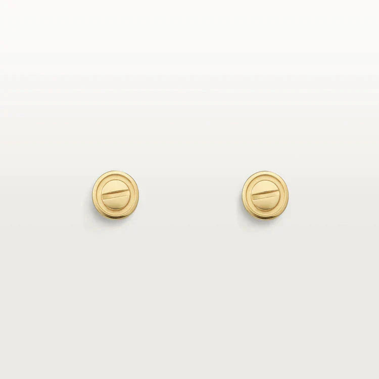 [GALE]LOVE EARRINGS GOLD 10MM